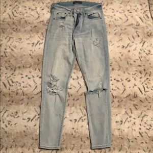 Distressed Aeropostale Jeans